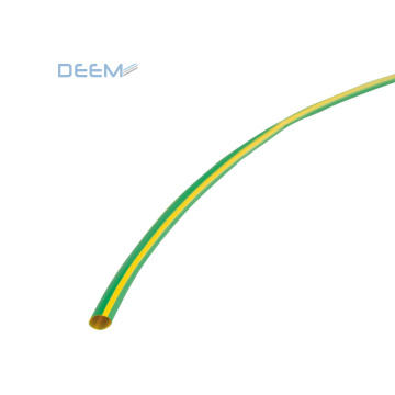 DEEM High Temperature Protection heat shrinkable yellow and green color tube for wire